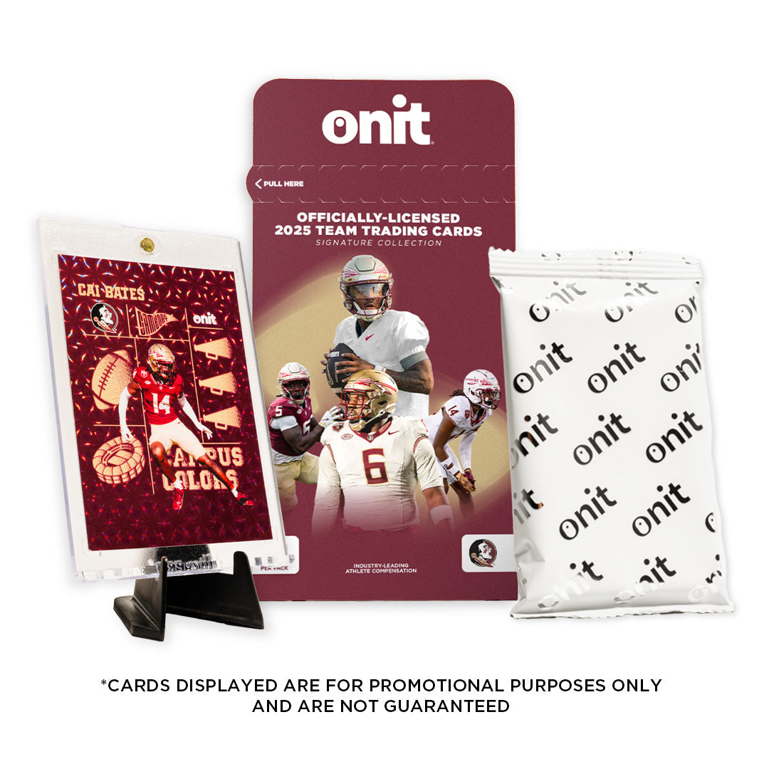 Florida State University Football 2025 Trading Cards - Single Pack