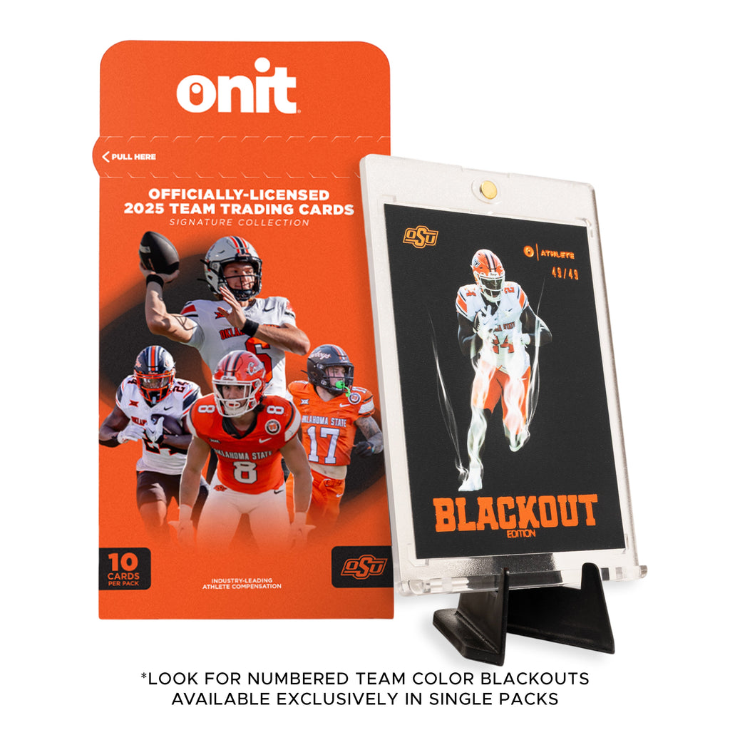 Oklahoma State University Football 2025 Trading Cards - Single Pack